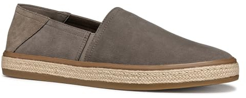 Geox Homme U PANTELLERIA A Sandale compensée Espadrilles, Dove Grey, 44 EU
