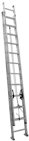 Louisville Ladder 24-foot Aluminium Extension Ladder, 300-Pound Load Capacity, Type IA, AE2224