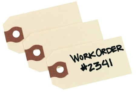 Avery Unstrung Shipping Tags, 11.5 pt. Stock, 2-3/4 x 1-3/8, 1,000 Manila Hang Tags (12301)