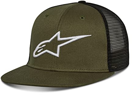 Alpinestars, Corp Trucker, Baseball Kappe, Militär/Schwarz, Os, Mann, Einheitsgröße