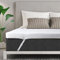 DOPEDIO 7,5cm Gel Memory Foam Matratzen Topper Weiche Matratzenauflage mit Öko-TEX® 100 Zertifizierung, Waschbarer Bezug für Boxspringbett und Schlafsofa (160x200cm, Weiß)