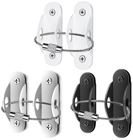 Correas de pared para muebles de seguridad para – Cable metálico