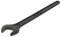 GEDORE 894 24 Single Open-End Spanner 24 mm with Hanging Hole, Vanadium Steel, Anti-Glare Look, Manganese-Phosphatised, According to DIN 894