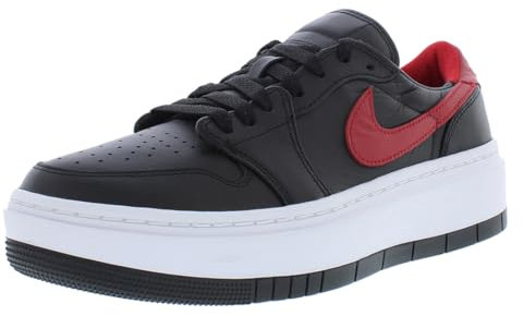 NIKE Air Jordan 1 Elevate Low Womens Trainers DH7004 Sneakers Shoes (UK 7 US 9.5 EU 41, Back Gym red White 061)
