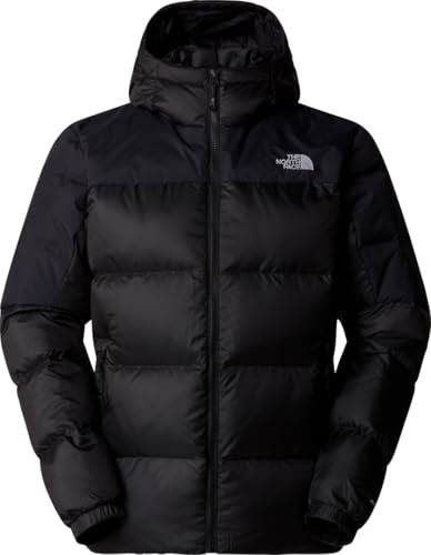 The North Face Diablo Down 2.0 Giacca con cappuccio da uomo Black Heather/Tnf Blk XXL