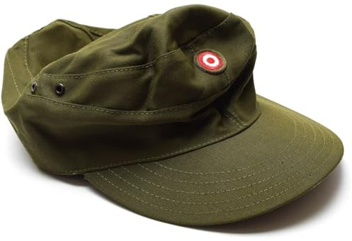 Casquette militaire autrichienne originale de l'armée autrichienne - Chapeau de combat - Olive, vert olive, Taille unique