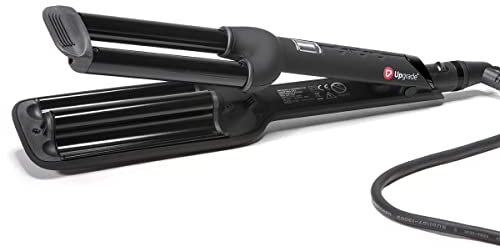 Upgrade Newave Haarglätter – Medium – Professioneller Haarglätter mit Dreifachwelle – für enge und definierte Wellen mit langer Lebensdauer