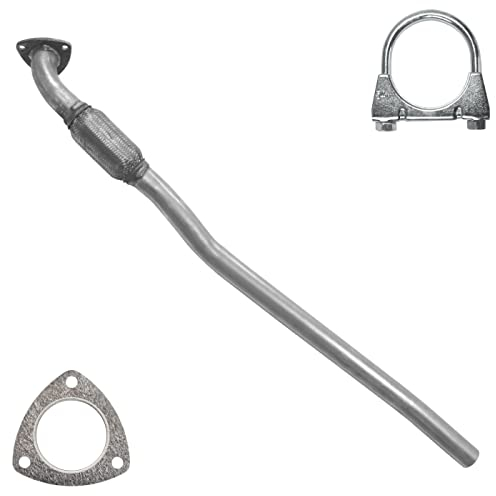 Kollektorrohr Auspuff für Opel Corsa 3 III C Tigra 2 II B Meriva 1 I A 1.2 1.4