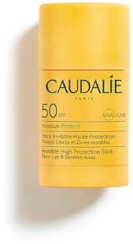 Caudalie Vinosun Protect Stick Invisible de Alta Protección SPF50