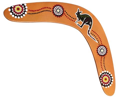 arrderly 1 Stück Bumerangs Outdoor Kinder Erwachsene Holz Familie Spiel Safe Wurf Fang