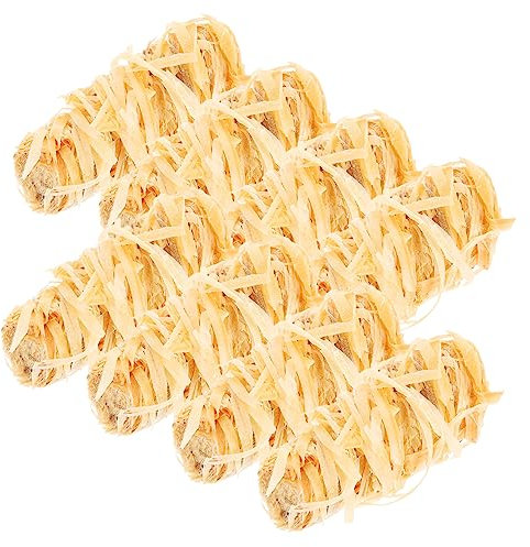 ibasenice 1 Juego Tiras De Madera De Encendido Portátil Firelighters Iniciador De Palo De Mecheros Mechero Soplete Kit De Inicio De Mini Leña Cera 8 Piezas