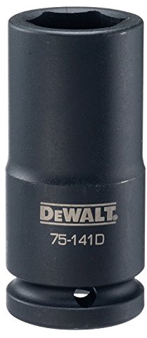 DEWALT 3/4 Drive Impact Socket Deep 6 PT 24MM