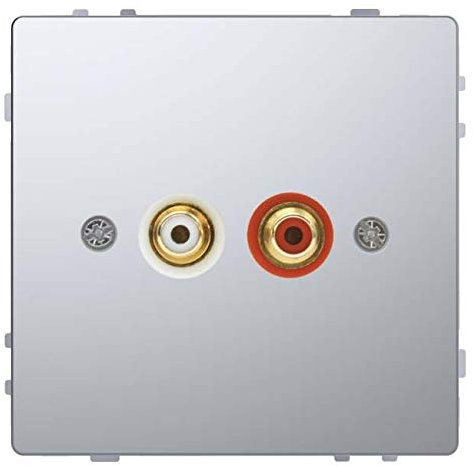 Merten Presa EDS MEG4350-6036 per Collegamento Audio Sistema di Design, Inserto/Copertura per Tecnologia di Comunicazione 4042811197551