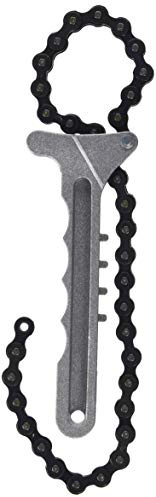 Vip - Llave de cadena para Filtro de aceite. Fabricada en acero.