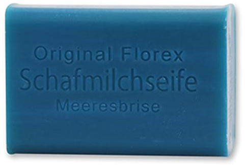 Florex Schafmilchseife - Meeresbrise - herrlicher frischer Duft mit viel Feuchtigkeit 100 g