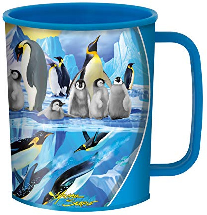 3D LiveLife Penguin Plunge Cup från Deluxebase. Fantastisk 3D pingvindesign barnkoppar.