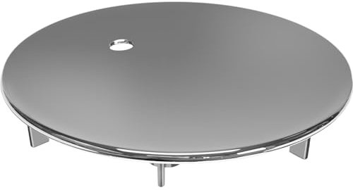 112 mm Duschablauf Deckel, Duschabfluss Abdeckung, Abflussdeckel Dusche, Abdeckhaube Verchromt für Viega 6958.99