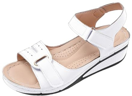 Générique Sandales Femme Été Confortable,Chaussures Femme,Claquette Confort Chic,Sandales Orthopédiques,Claquettes Compensées,Sandale Et Nu-Pieds,Épaisses Compensées