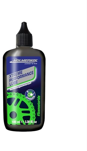 Holmenkol Xtreme Performance Lube Fahrrad-Kettenöl 100ml - Schmutz- & staubabweisender Schmierstoff mit Korrosionsschutz, Für alle Fahrräder & Ketten
