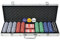 vidaXL Pokerkoffer 500 Pokerchips Aluminium Koffer Chips Poker Set Pokerset