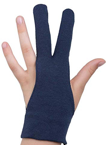 2Finger Glove to Help Stop Finger Sucking, Skin Picking or a Protective Cover for Fingers (Small (4-6yrs), Blue)