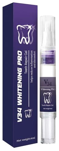KOAHDE Gel di trattamento istantaneo delle gengive, kit di smacchiatore per lo sbiancamento dei denti, gel di protezione delle gengive, ripristino delle gengive, penna del gel di rimozione dei denti,