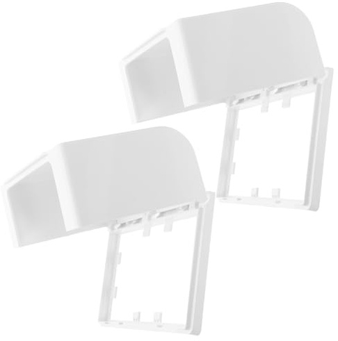 HOLIDYOYO 2 Pezzi Copriprese Elettriche Protezione per Outlet da Senza Forature Facile da Installare Colore