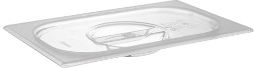APS Couvercle pour bac GN de 1/4 264 x 162 mm polycarbonate Passe au micro-ondes et temperat ureig Nung à partir de -40 °C à + 100 °c Passe et de vaisselle