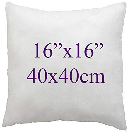 AR HOLLOW FIBRE CUSHION PADS INSERT FILLERS, SIZE 16X16