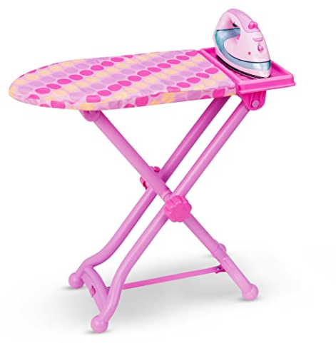 Battat – Bester gebügelter Bügeltisch – Hausputzset für Kinder – Spielzeugeisen – Zusammenklappbarer Bügeltisch – Vorgetäuschtes Spiel – 3 Jahre +
