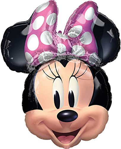 (PKT) Child Girls Minnie Mouse Forever Supershape Balloon