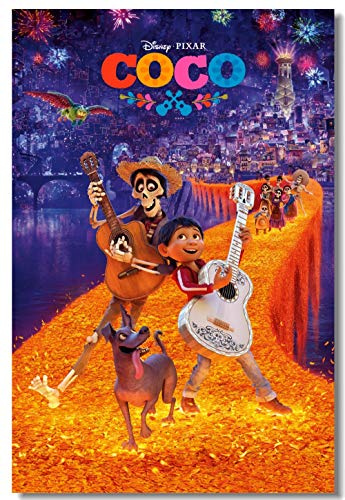 Tainsi Coco-Disney Movie-Poster, 12 x 18 pulgadas, 30 x 46 cm
