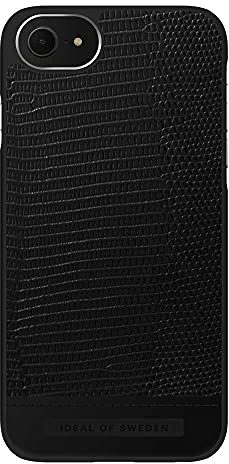 IDEAL OF SWEDEN - Atelier Case Unity Eagle Black - für Apple iPhone 6, iPhone SE (2020) - Schwarz, Leder, Hülle