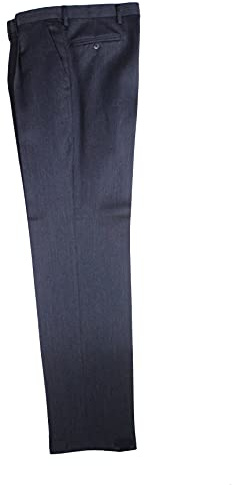 ALVIPERI Uomo Pantalone Pura Lana Jaspé (62, Avio)