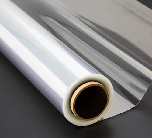 30M Transparent Geschenkfolie Groß - Verdicken ransparent Geschenkpapier folie - Klares Cellophan Rolle Verpackungspapier Für Blume, Geschenk baskt Verpackung, Leckereien Wrap（ 30M*43CM*2.5MIL）