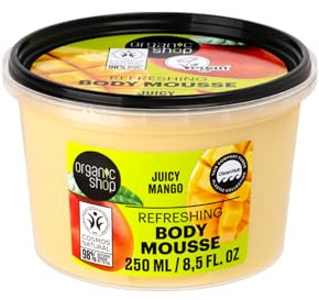 Organic Shop Body Mousse Refreshing Juicy Mango, 250 ml