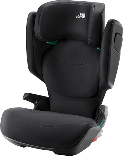 BRITAX RÖMER Silla de coche infantil KIDFIX PRO M, para niños de 100-150 cm (i-Size) con y sin ISOFIX, 3,5-12 años, Space Black | Classic