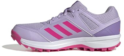adidas Damen Fabela Rise Hockey-Schuhe, Powder Plum/Shock Pink/Shock Pink, 40 EU