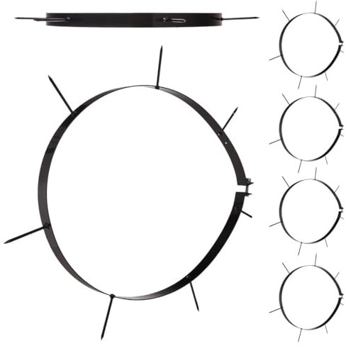 BSD Pointes en métal pour rouleau de jardin - 5 pièces, 32 cm, outil d'aération et de fertilisation pour sol. Durable et traité contre la corrosion.