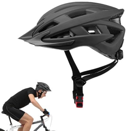 Bike Helmet, Cycling Helmet, Racing Bike Helmet for Men, City Helmet, Urban Helmet for Women, with 18 Air Channels 57-62cm, Safety Hat, Unisex Safety Hat