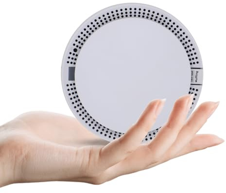 WeGoIOT Smoke Detector Alarm,10-Year Battery Smoke Fire Alarm with Photoelectric Sensor, LED Indicator Test & Silence Button-JTY-GW-YB010L (1 Pack)