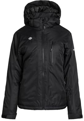 Izas Naluns Chaqueta de Mujer para Invierno con Membrana Resistente al Viento y Lluvia. Abrigo Acolchado de Fibras con Cremallera y Bolsillos. Anorak Transpirable para Frío y Nieve. Talla M