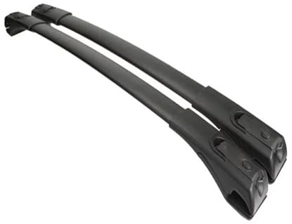 Barras Portaequipajes Para Toyota Para RAV4 Para RAV-4 2013-2018 Barras Rieles Barras Portaequipajes Transversales Superiores Cajas Rieles Baca Techo Coche(Cross bar black)