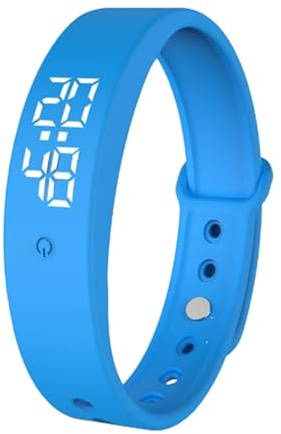 Vibrating Alarm Wristband - Silent Alarm Armband, Silent Vibrating Timer | Klocka, 3 larm daglig organisatörstimer för barn, vuxna, män, kvinnor, tonåringar, äldre, säng, sovrum, gym, medicin