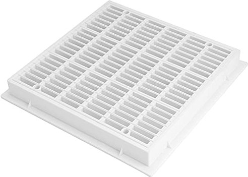 HERCHR Piscina de 9 Pulgadas Drenaje Principal Placa de Cubierta del Piso Diseño de Rejilla de Rejilla de Forma Cuadrada