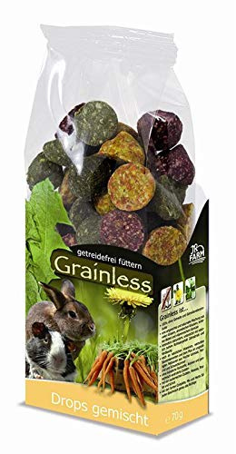 JR Farm Grainless Drops blandade | 8 x 140 g gnagarmat