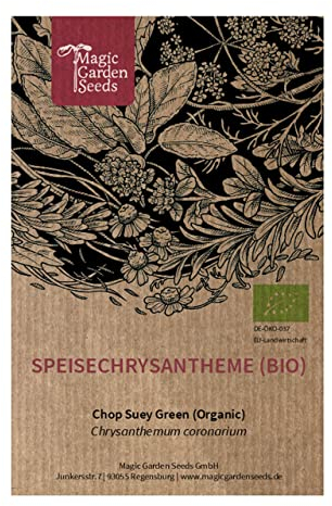 Speisechrysantheme (Chrysanthemum coronarium) Bio - ca. 85 Samen