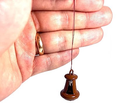 Lanterna palestinese per presepi e diorami con microlampada led 12V - DL93 (1,5x1 cm, Effetto fuoco tremolante)