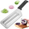 Cabbage Shredder Stainless Steel Blade Cabbage Slicer Shredder Skidproof Cabbage Slicer Double-Layer Cabbage Shredded Vegetable Peeler Black