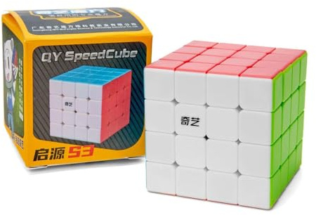 Logica - Cubo Magico 4x4 Warrior Senza Adesivi - Cubo Professionale - Speedcube Fluido e Resistente - Ideale per Principianti ed Esperti - Cubo senza adesivi - Cubo per competizioni